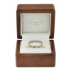 Crown - Obrączka ślubna z diamentami żółte złoto w pudełku
