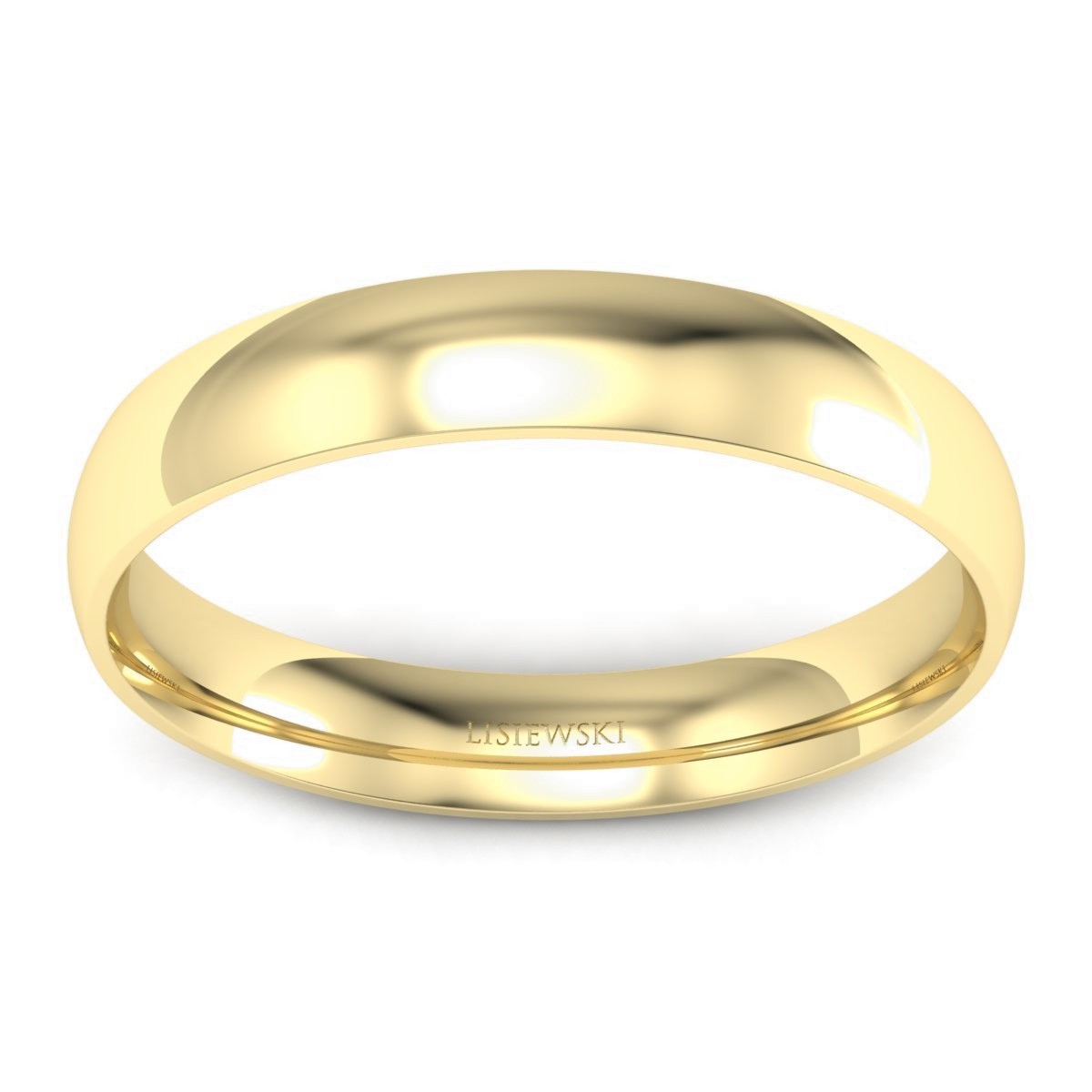 Madison - Obrączka ślubna żółte złoto