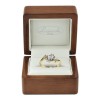 Suzannah - Złoty pierścionek z diamentami w pudełku