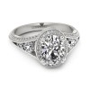Giovanna - Platynowy pierścionek z diamentami